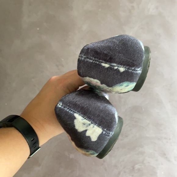 Sam Edelman Ryane Velvet Floral Pointed flat-6 EUC - Picture 3 of 7